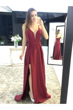 A-Line Long Prom Dresses Formal Evening Gowns 6011098