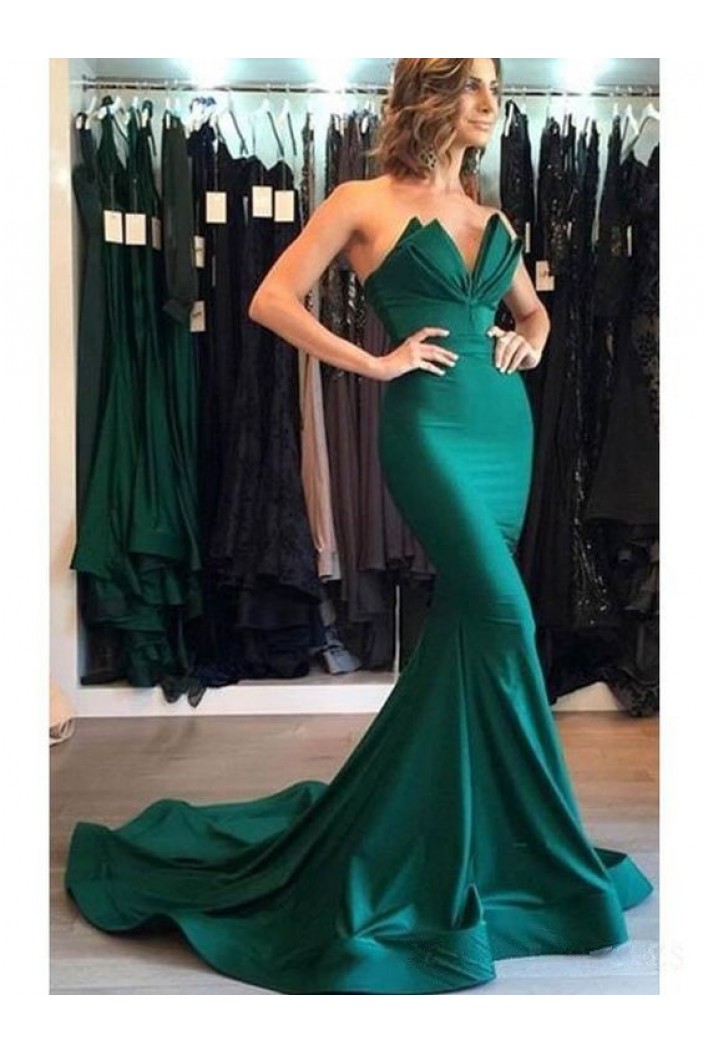 Mermaid Long Prom Dresses Formal Evening Gowns 6011133