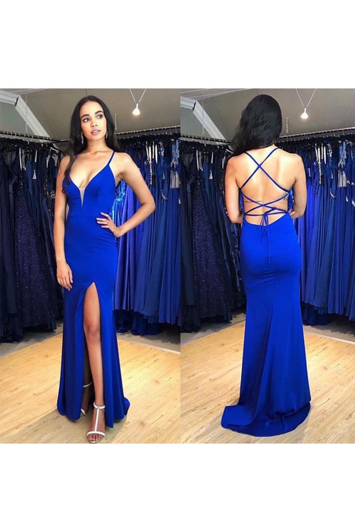 Mermaid Long Prom Dresses Formal Evening Gowns 6011137