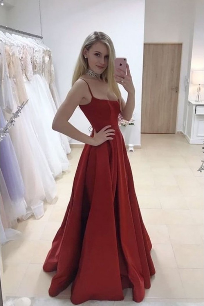 A-Line Long Prom Dresses Formal Evening Gowns 6011311