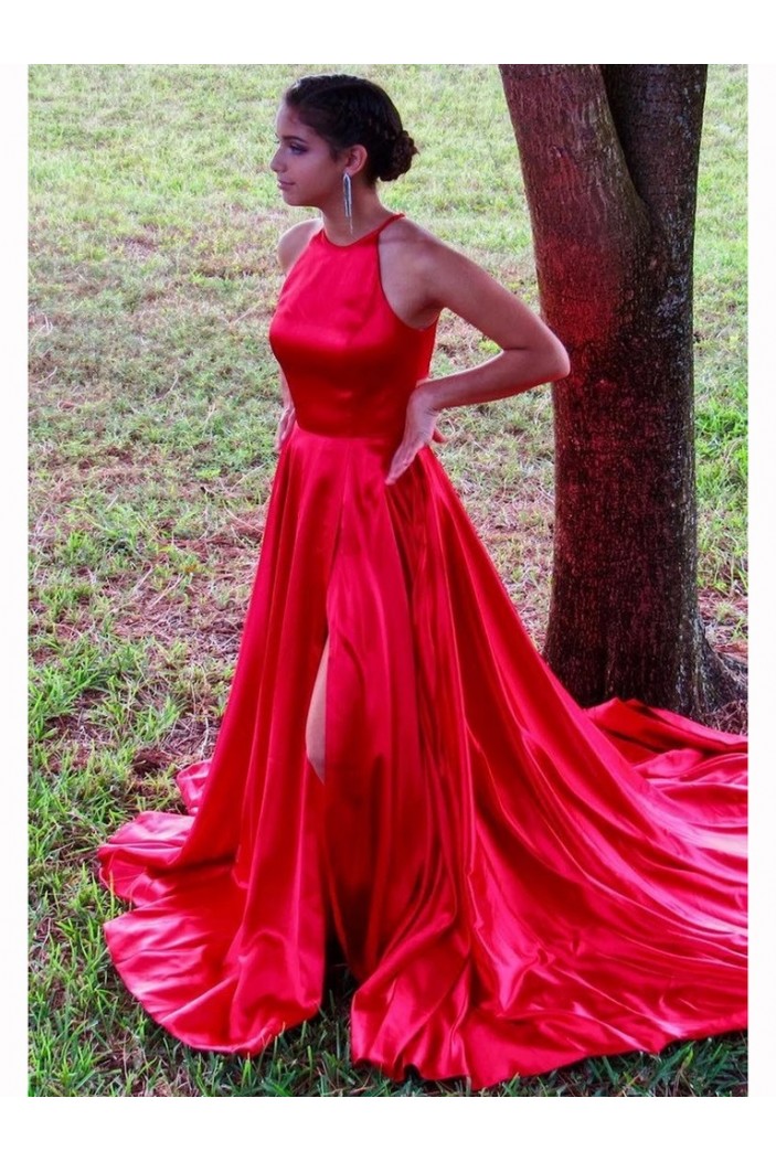 A-Line Long Prom Dresses Formal Evening Gowns 6011353