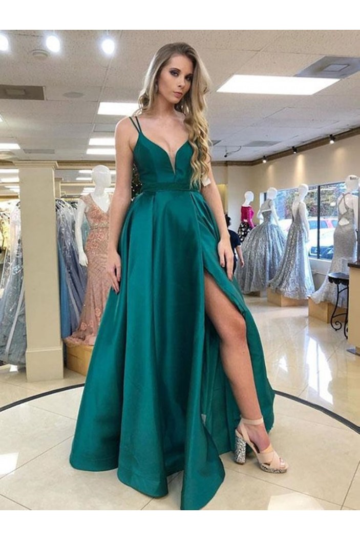 A-Line Long Prom Dresses Formal Evening Gowns 6011359