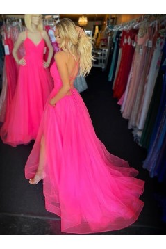 A-Line Long Prom Dresses Formal Evening Gowns 6011360