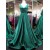 A-Line Long Green Prom Dresses Formal Evening Gowns 6011384