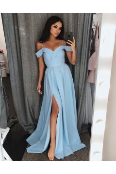 A-Line Off-the-Shoulder Long Prom Dresses Formal Evening Gowns 6011467