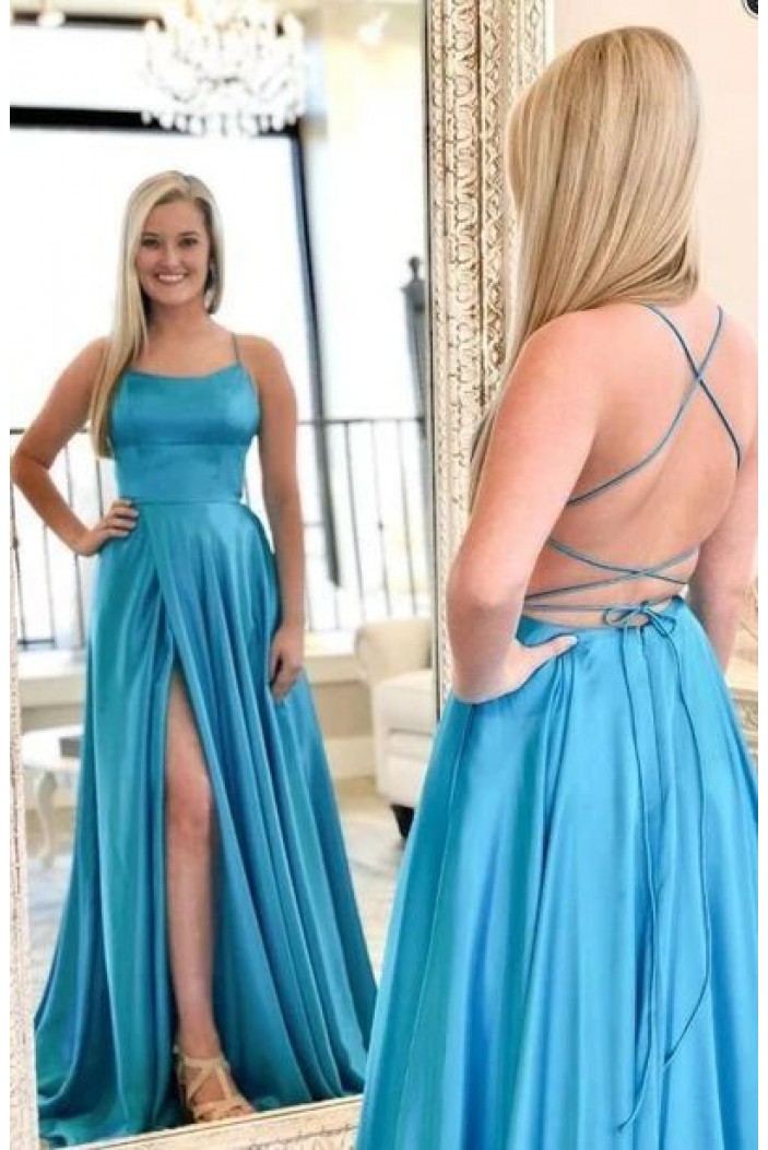 A-Line Long Prom Dresses Formal Evening Gowns 6011573