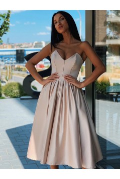 A-Line Short Simple Stunning Prom Dresses Formal Evening Gowns 601868