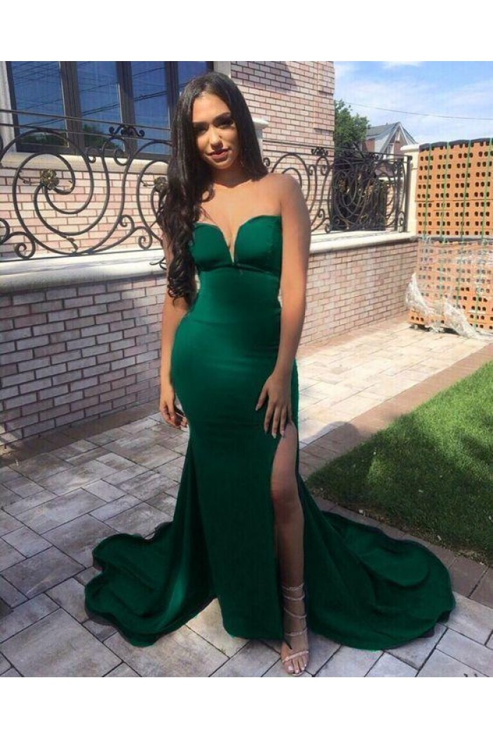 Mermaid Sweetheart Long Prom Dresses Formal Evening Gowns 601931