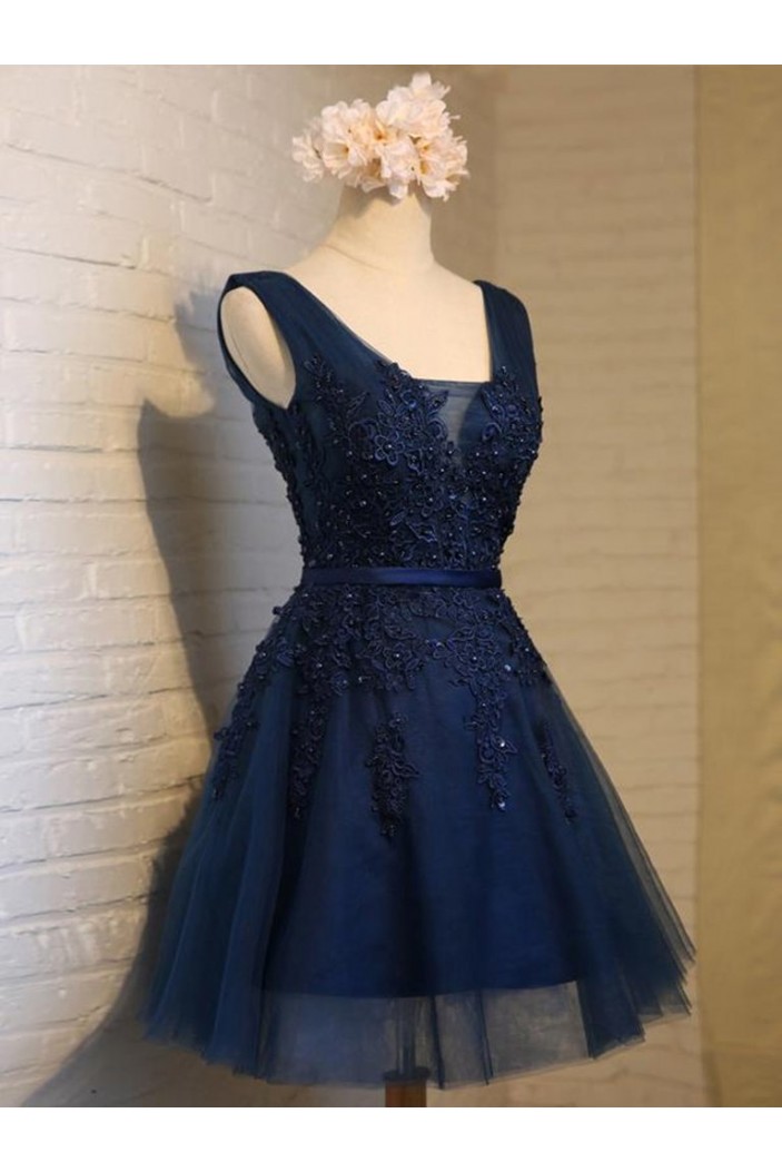 Short Lace Prom Dress Homecoming Graduation Cocktail Dresses 701150