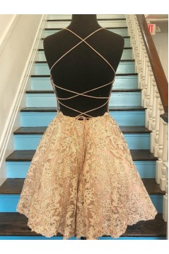 Short Lace Prom Dress Homecoming Graduation Cocktail Dresses 701191