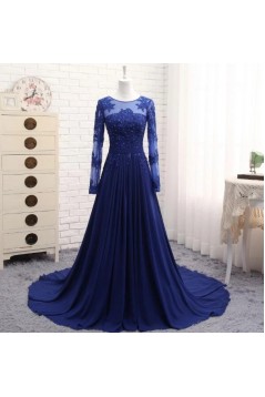 A-Line Chiffon and Lace Mother of the Bride Dresses 702181