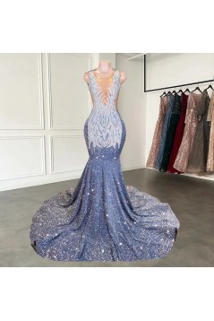 Mermaid Sparkle Long Prom Dresses 801355