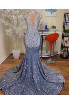 Mermaid Sparkle Long Prom Dresses 801355