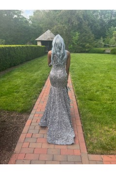 Mermaid Beaded Sparkle Long Prom Dresses 801524
