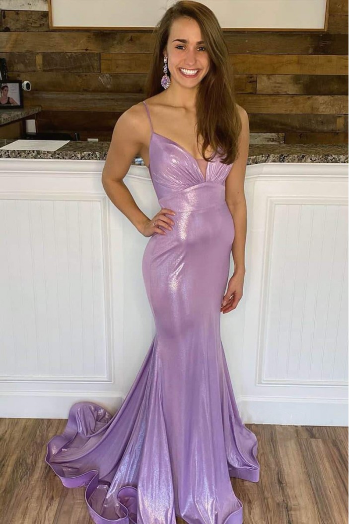 Elegant Mermaid Long Prom Dresses Formal Evening Gowns 901728