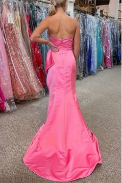 Long Pink Sweetheart Prom Dresses Formal Evening Gowns 901730