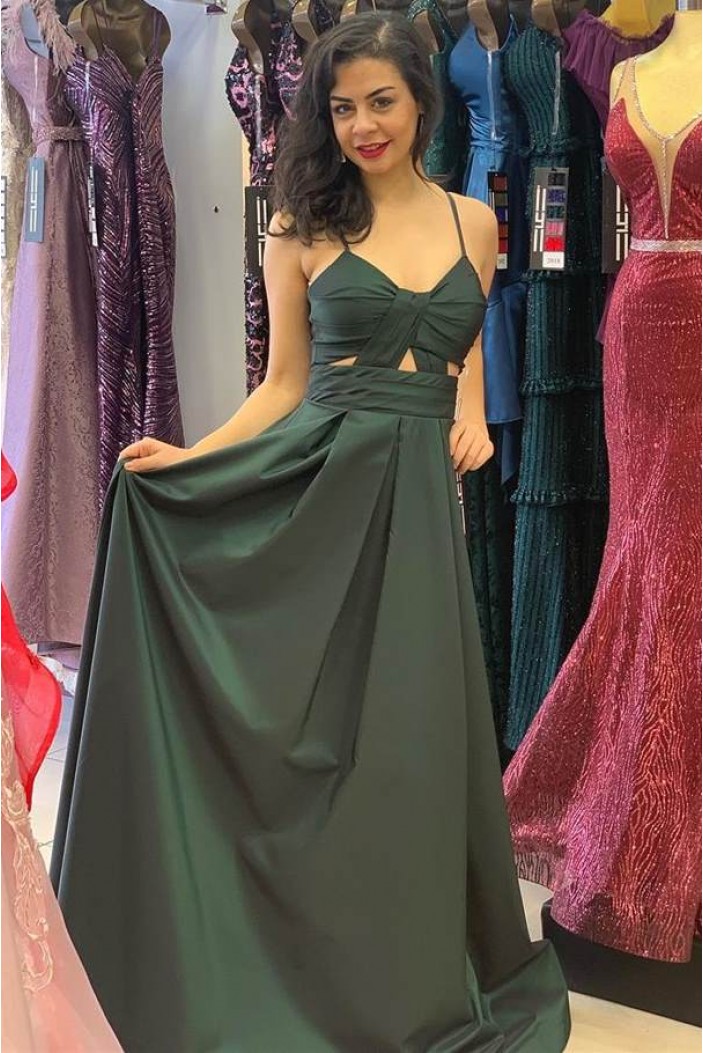 A-Line Long Prom Dresses Formal Evening Gowns 901736