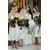 Short White Spaghetti Straps Bridesmaid Dresses 902092