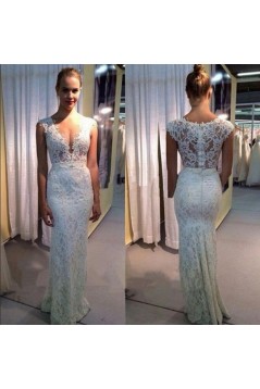 Mermaid Lace Long Wedding Dresses Bridal Gowns 903061