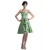A-Line Strapless Short Taffeta Bridesmaid Dresses/Wedding Party Dresses BD010045