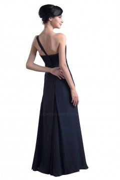 One-Shoulder Long Chiffon Bridesmaid Dresses/Wedding Party Dresses BD010059