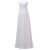 A-Line Sweetheart Long White Chiffon Bridesmaid Dresses/Wedding Party Dresses BD010069