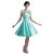 A-Line One-Shoulder Short Blue Bridesmaid Dresses/Wedding Party Dresses BD010090