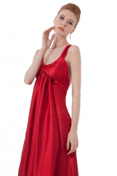 Empire Long Red Bridesmaid Dresses/Wedding Party Dresses/Maternity Dresses BD010165