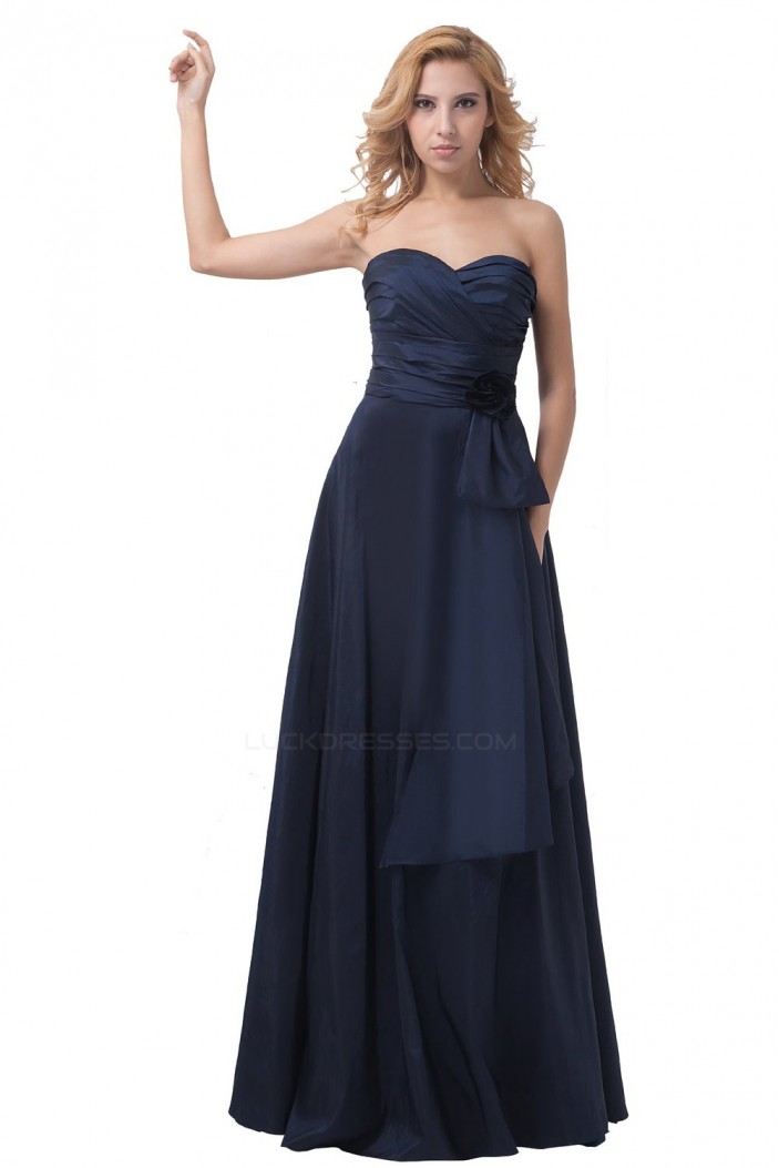 A-Line Sweetheart Long Bridesmaid Dresses/Wedding Party Dresses BD010174