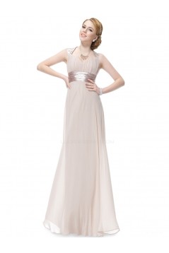 A-Line Long Chiffon Bridesmaid Dresses/Evening Dresses BD010272