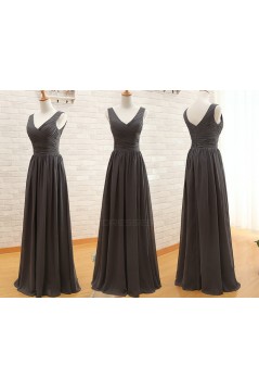 A-Line Long Chiffon Bridesmaid Dresses/Wedding Party Dresses BD010395