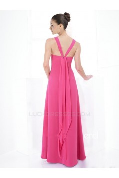 Sheath/Column Chiffon Floor-Length Bridesmaid Dresses/Wedding Party Dresses BD010406