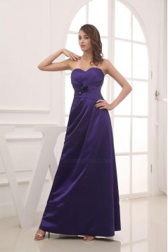 A-Line Sweetheart Purple Floor-Length Bridesmaid Dresses/Wedding Party Dresses BD010447