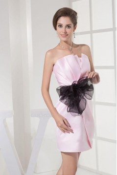 Short/Mini Strapless Bridesmaid Dresses/Wedding Party Dresses BD010455