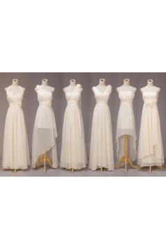 A-Line Long Chiffon Bridesmaid Dresses/Evening Dresses BD010563