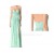Sheath/Column Sweetheart Long Green Chiffon Bridesmaid Dresses/Evening Dresses BD010657