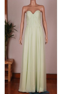 A-Line Sweetheart Long Chiffon Bridesmaid Dresses/Wedding Party Dresses BD010672