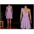 A-Line One-Shoulder Short Purple Chiffon Bridesmaid Dresses/Wedding Party Dresses BD010689