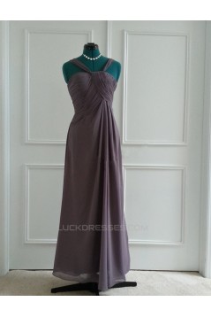 A-Line Long Chiffon Bridesmaid Dresses/Wedding Party Dresses BD010767