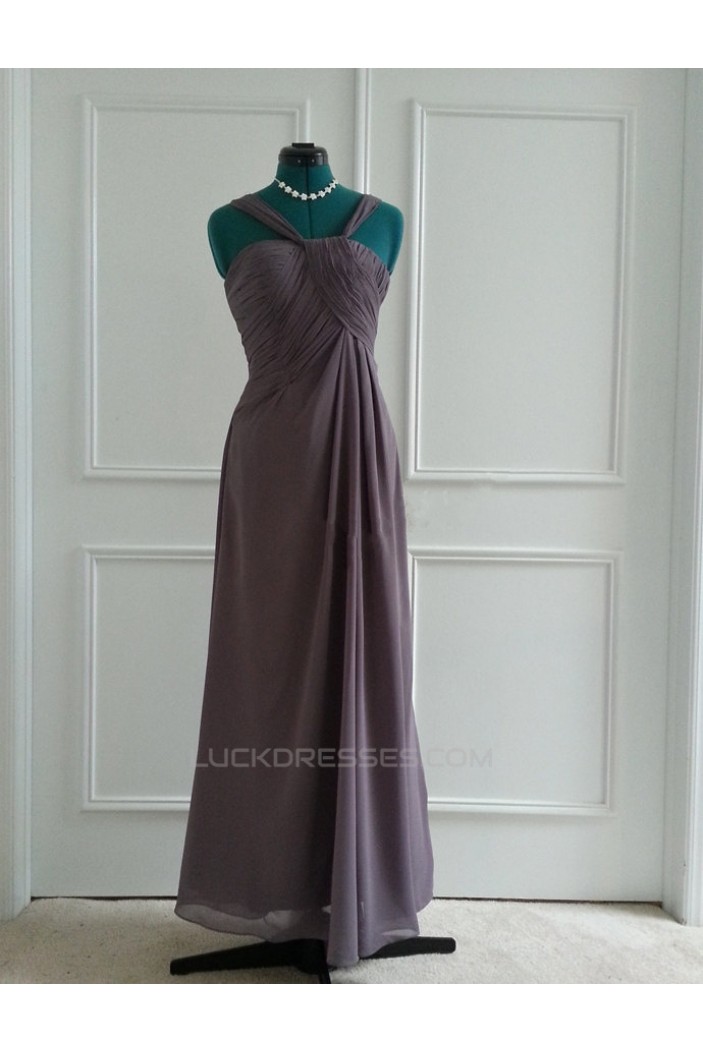 A-Line Long Chiffon Bridesmaid Dresses/Wedding Party Dresses BD010767