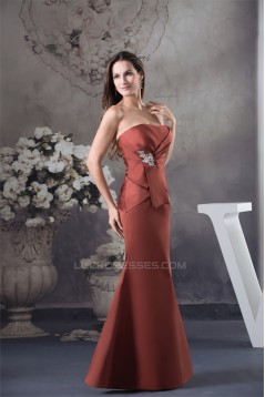 Beading Floor-Length Soft Sweetheart Mermaid/Trumpet Best Bridesmaid Dresses 02010003