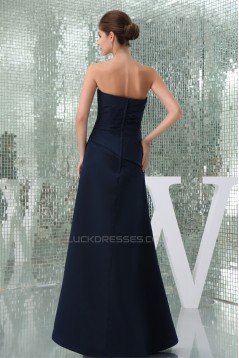 Draped Sleeveless Floor-Length Sheath/Column Best Bridesmaid Dresses 02010022