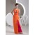 Chiffon Floor-Length V-Neck Long Bridesmaid Dresses 02010098