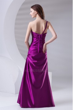 A-Line Sleeveless Floor-Length Long Purple Bridesmaid Dresses 02010128