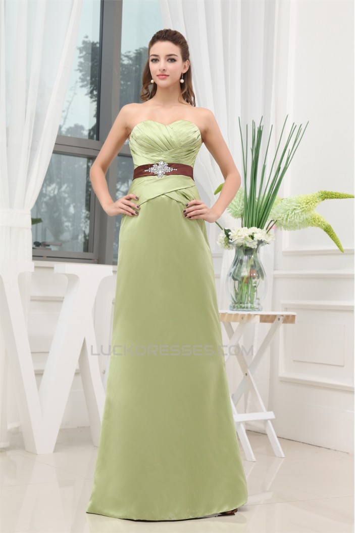 Sleeveless Beading Sweetheart Floor-Length Bridesmaid Dresses 02010218