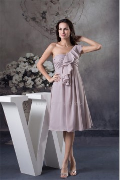 Draped A-Line Sleeveless Chiffon Maternity Bridesmaid Dresses 02010283