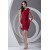 Taffeta Sleeveless Sheath/Column Short/Mini One-Shoulder Red Bridesmaid Dresses 02010542