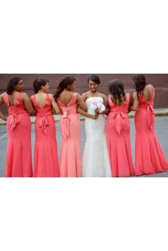 Long Chiffon Wedding Guest Dresses Bridesmaid Dresses 3010126
