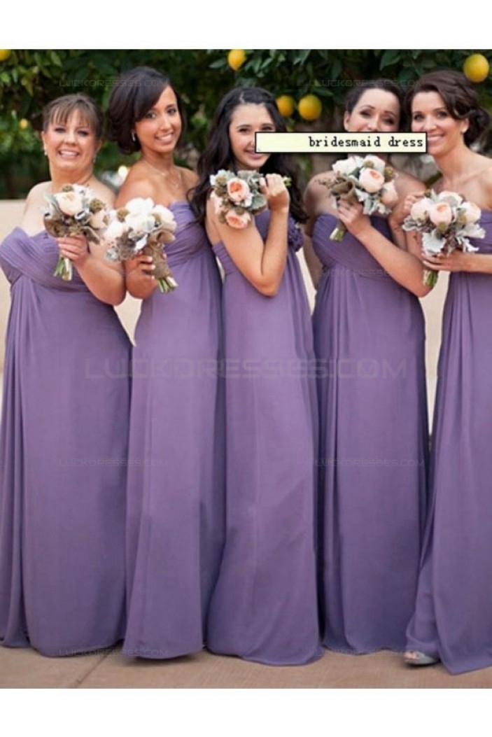 Empire Sweetheart Long Chiffon Plus Size Wedding Guest Dresses Bridesmaid Dresses 3010226