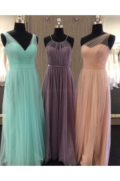 Long Tulle Wedding Guest Dresses Bridesmaid Dresses 3010263